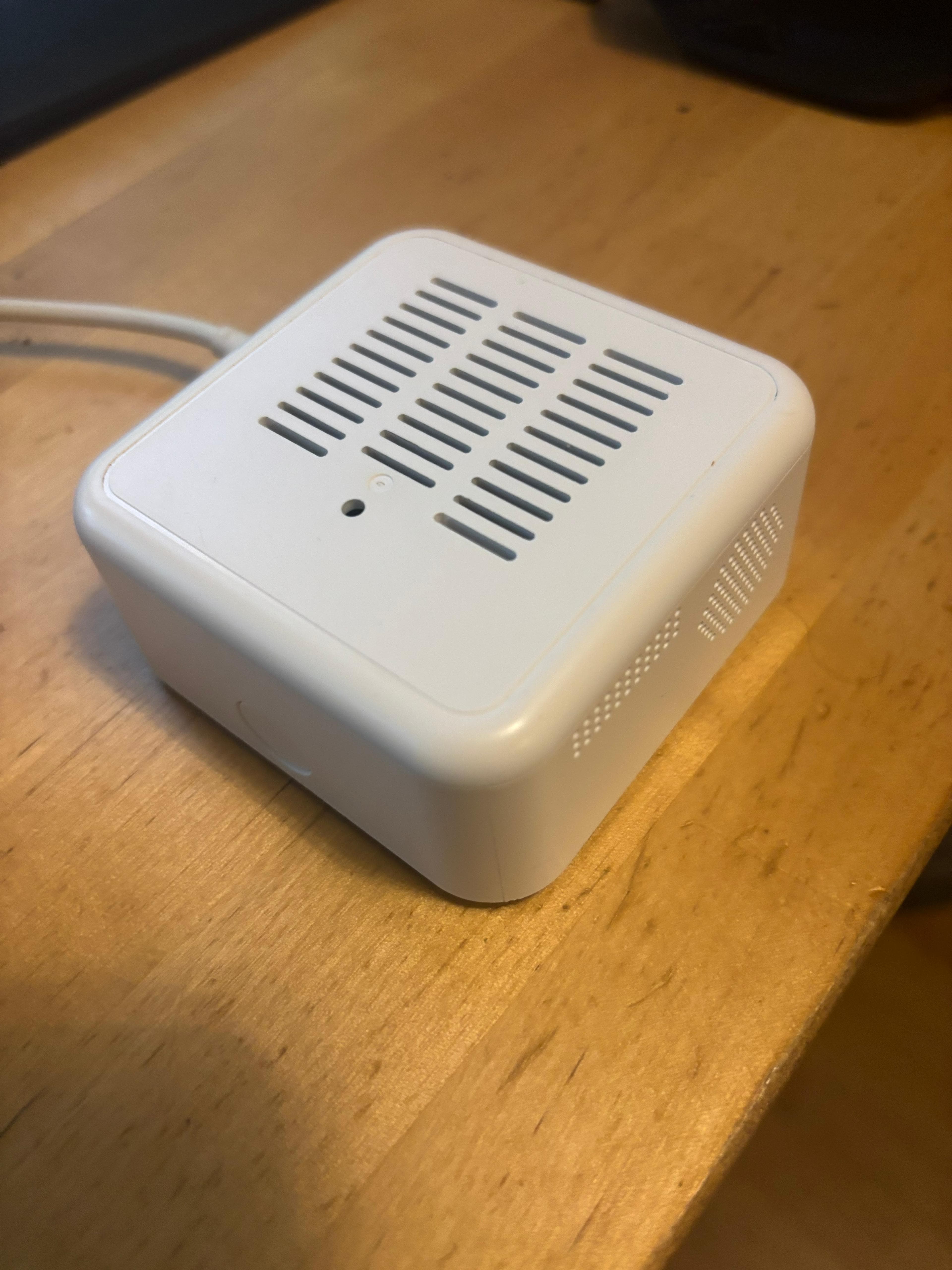 Finished Aeroshi indoor environmental monitor
